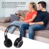 Wireless Car Headphones Advanced IR Headsets for Vehicle Rear Entertainment System, Ideal for Family Road Trips, Fit for Suburban Tahoe Town and Country, 2 Pack view 2