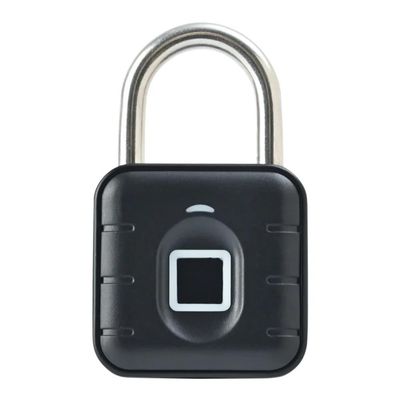 OFAPLFKUR Keyless Fingerprint Lock Waterproof Intelligent Safety Smart Padlock Anti-Theft Zinc Alloy Electronic Door Lock House Unlock(Style-A)