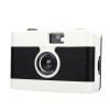 XUMIUZIY 35mm Film Camera, Vintage Style Reusable Camera with Built in Flash, for Travel Photography and Special Events (White) view 1
