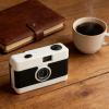 XUMIUZIY 35mm Film Camera, Vintage Style Reusable Camera with Built in Flash, for Travel Photography and Special Events (White) view 4