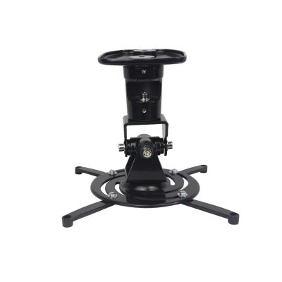 ADBWEKKF Ceiling Mount Bracket Projector Retractable Arm Swivel Rotate Tilt Adjustable Hanging Bracket(Black)