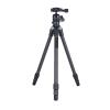 Compatible for AOKA, CMP163CL Carbon Fiber Tripod with KB20 Ball Head, 3-Section Portable Stand, Max Load 3kg, 1360mm Max Height view 1