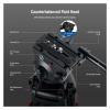 Compatible with 501 Mount, 74" Video Tripod with Fluid Head and Smooth Friction Damping, All-Metal Camera Tripod for Filming and Recording view 4