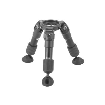 Compatible for DSLR, HH75AV Aluminium Video Tripod Stand Without Head, 75mm Ball Bowl, 2-Section Max Load 75KG(HH75AV)