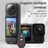 Compatible for Insta360 X4/X3//X2GO 3S/ACE PRO 2 Action 13/12/11/10/9/8 Camera Bluetooth Remote view 2