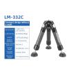 Compatible for DSLR, LM362C/LM402C 10 Layers Carbon Fiber Tripod Heavy Duty Stand with Low Gravity Ballhead and Short Center Column(LM332C) view 2