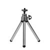 ADBWEKKF Compact mini tripod lightweight design, easy to put in a bag or pocket(Silver gray) view 1