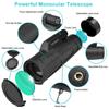 Monocular Telescope Compact Retractable Telescope Wide Angle Prism Scope Telescope with Phone Clip Tripod Telescope view 2