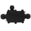 IP68 Water Proof Plastic Junction Box for Underwater Electrical Connections up to 5m Depth, T100 Model, 450VAC 24A Electrical Rating, UL94V - 2 Material, Fits 5-12mm Cable view 2