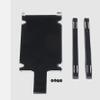 2 Set 7mm SATA Hard Drive Bracket with Rubber Guide Rail SSD Bracket Compatible for ThinkPad X220 X220i X220T X230 X230i X230T T430 T420 T420s T430s view 2