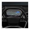 LINGYUE Car GPS Navigation Screen Protector for Q4 E-tron 2022,Instrument Film Screen Protector Dashboard Protection,Tempered Glass Film,B-for Instrument view 1