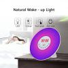 Sunrise Alarm Clock Wake Up Light, Natural Light & 6 Nature Sounds with FM Radio, Snooze Function, Multicolor Mood Lamp for Bedroom, Compact Touch Control view 3