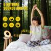 Sunrise Alarm Clock Wake Up Light, Natural Light & 6 Nature Sounds with FM Radio, Snooze Function, Multicolor Mood Lamp for Bedroom, Compact Touch Control view 4