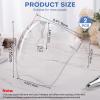 2 Pack Face Shield for Nail Salon Studio, Anti-Fog/Splash Face Guard view 3