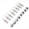 BONKZEBU 8 Pcs Speaker Spikes, Pure Copper Shockproof Isolation Spikes with Adjustable Height for Speakers Amplifiers Turntables, Subwoofer CD DVD Player view 1