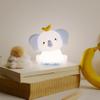 Elephant Night Light for Kids, LED Squishy Animal Night Lamp Rechargeable, Novelty Nursery Lamp Nightlight for Kids, 2 Levels Dimmable Touch Lamp for Bedroom, Home Decor Gifts Stuff for Girls Boys view 2