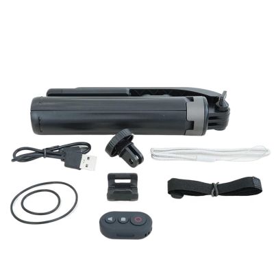 Compatible for Insta360 X4/X3/X2 Go 3/S & 13/12/11/10/9/8 Action Camera Bluetooth Remote with Wrist Strap(Set B)