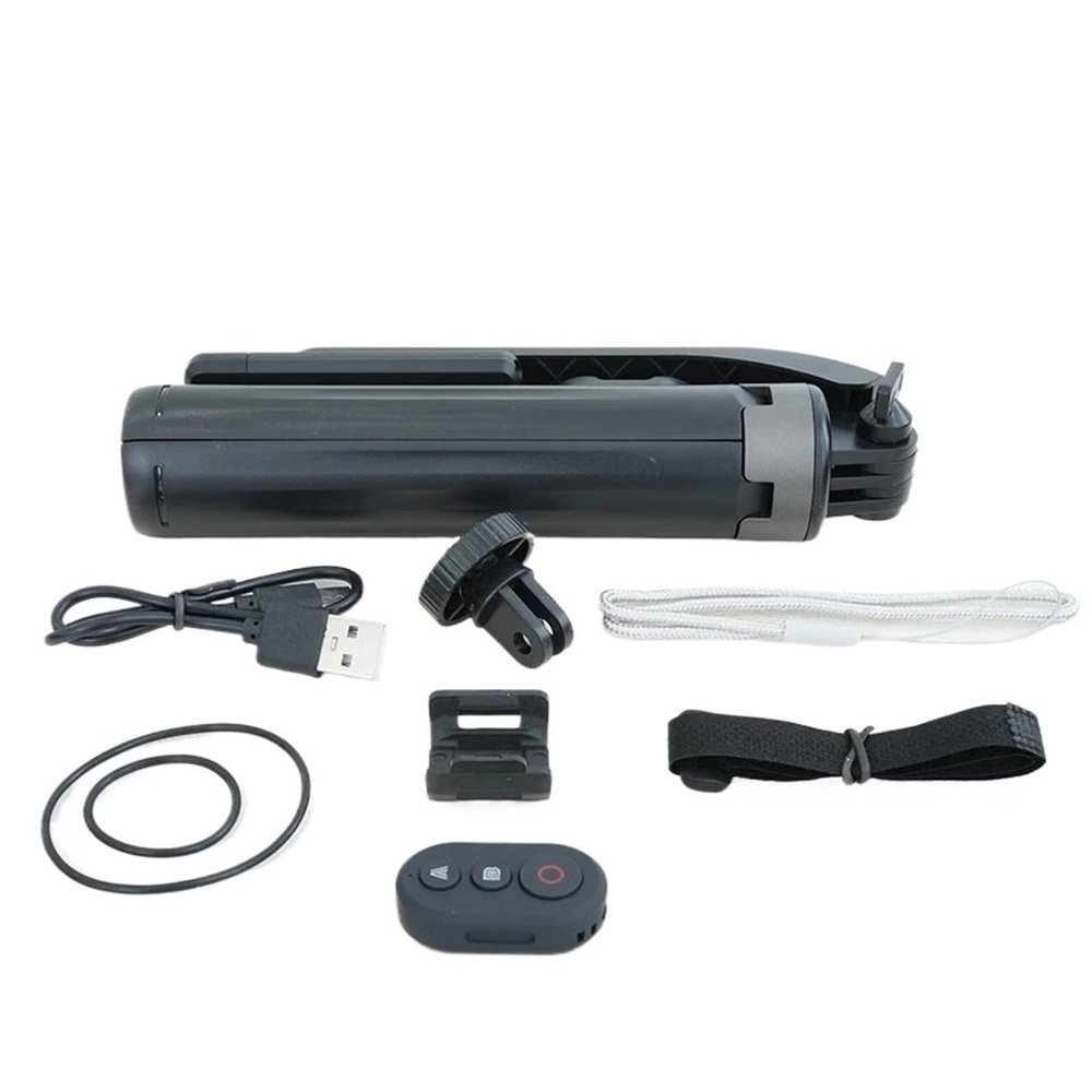 Compatible for Insta360 X4/X3/X2 Go 3/S & 13/12/11/10/9/8 Action Camera Bluetooth Remote with Wrist Strap(Set B)