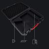 BONKZEBU Mini Case Hard Satellite Case, Water Proof Protective Storage Box with 5M Car Charger to DC Power Cord, for Outdoor RV Off Road Vehicle view 3