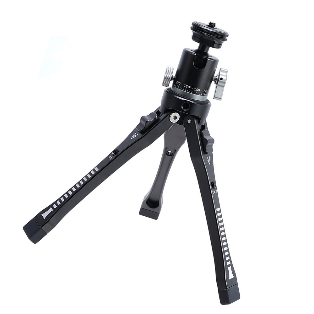 Stable Tabletop Tripod Aluminum Tripod Photography Accessories Upgrades for Cameras & Monopods for Home & Travel Use Photography Accessories