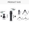 Stable Tabletop Tripod Aluminum Tripod Photography Accessories Upgrades for Cameras & Monopods for Home & Travel Use Photography Accessories view 3