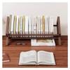 tanyunji001 CD Storage Rack, Tilted Wooden CD Record Rack Three-dimensional Albums Display Shelf for Home Office view 3