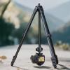 Universals Rotating Tripod Lightweight Aluminum Alloy for Camera Adjustable Height Photography DSLR Tripod view 4