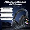 Headphones with Detachable Screen, 2026 New X1 Pro Wireless Headphones, Translator Headset Real Time 169 Language & Accents Bluetooth 6.0,Photo Taking,Flashlight,Alarm Setting,Voice Recording (1PC) view 3
