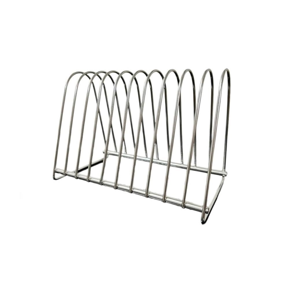 tanyunji001 CD Storage Rack, Desktop Minimalist Stainless Steel Vinyl Record Rack for Living Room Bedroom Office