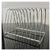 tanyunji001 CD Storage Rack, Desktop Minimalist Stainless Steel Vinyl Record Rack for Living Room Bedroom Office view 4