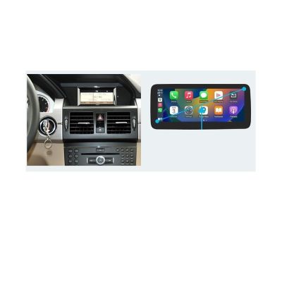 10.25'' 12.3''Multimedia Display Compatible for Benz GLK 2008-2012 NTG4.0 LHD Touch Screen Wireless Carplay Navigation Android Auto(10.25 inch LHD)