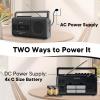 Wisoqu Portable Cassette Player, AM FM Radio Stereo Recorder with USB Playback and Built in Microphone, for Music Lovers and Nostalgic Enthusiasts (US Plug) view 2