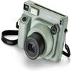 Fujifilm INSTAX Wide 400 Instant Camera - Sage Green with Pixibytes Microfiber Cleaning Cloth (Camera + 3 Wide Twin Packs) view 2