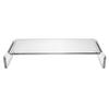 BELLIFFY Acrylic Monitor Riser Stand 40x20x10cm Multifunctional Computer Monitor Stand with Keyboard Storage for Office and Home Desk Organization view 1