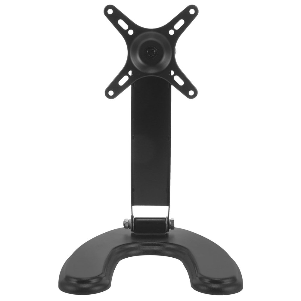 WEKADRIN Universal Tv Table Support Stand for 14-27 Inch LCD LED Tvs with No-Drill Desktop Mount for Home and Office Use