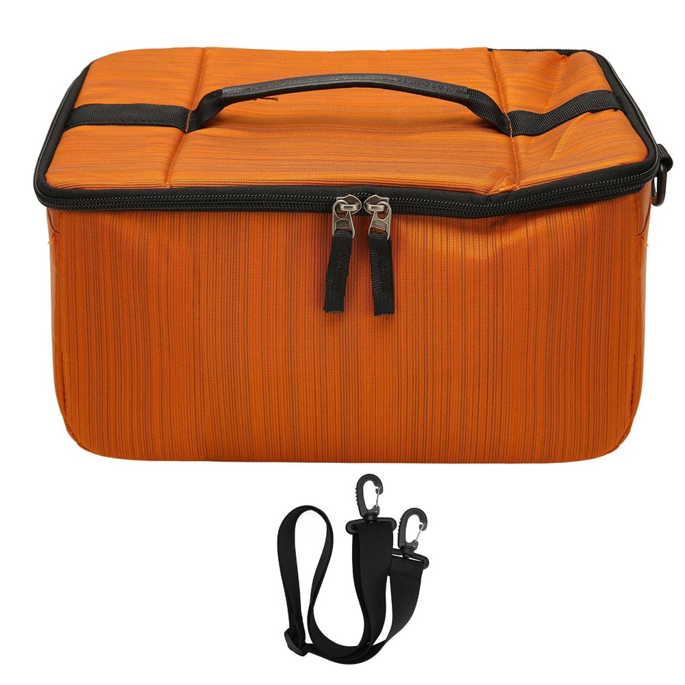 Cufaee Camera Backpack Shoulder Bag, Camera Carry Bag, Camera Lens Storage Bag for Travel Vlogging