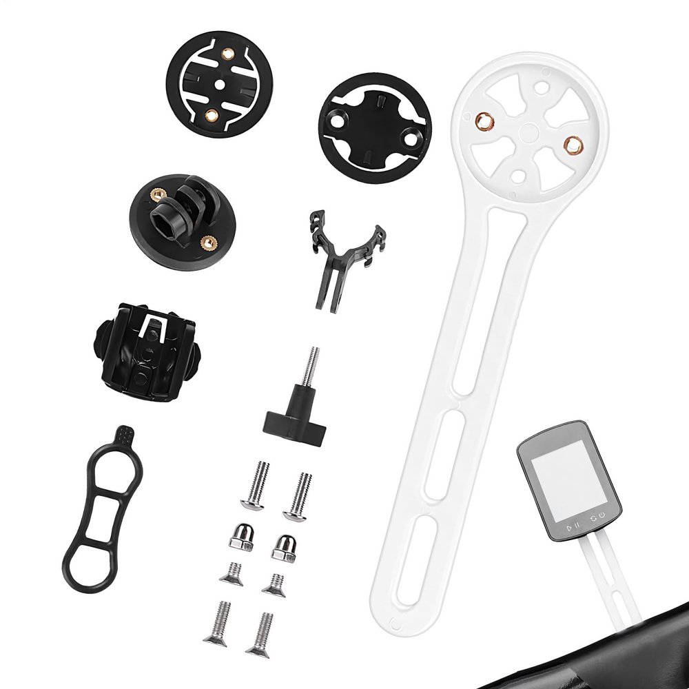 Bike Computer Bracket | GPS Mount Fixer Stand - Mountain Riding Light Stand - for Light Video Recording Handlebar GPS Exploration Outdoor Adventure Mountain Urban Cycling