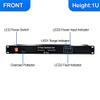 1U PDU Rack Mount Power Distribution Unit with 10 NEMA 5-15R Outlets, 15A 120V Surge Protector with 3600J 10KA Protection, 6ft Power Cord, LED Indicators view 3