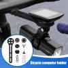 Cycling Computer Mount,Mount GPS Fixer - Mountain Riding Light Stand - for Light Video Recording Handlebar GPS Exploration Outdoor Adventure Mountain Urban Cycling view 2