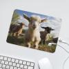 Cute Goat Mouse Pad for Office, Leather Mouse Mat with Non-Slip Base, Waterproof Desk Pad Protector for Home, Personalized Mouses Mat for Travel, Outdoor, 10" X 8" view 4