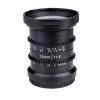 Compatible for Panasonic Micro Four Thirds M4/3 MFT 12mm T1.6 Large Aperture Manual Focus Low Distortion 4K Mini Cine Lens view 1