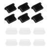 12Pcs Phone Tablet Type C Covers, Silicone USB C Charging Port Protector Caps Anti Cover view 1
