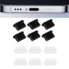 12Pcs Phone Tablet Type C Covers, Silicone USB C Charging Port Protector Caps Anti Cover view 2