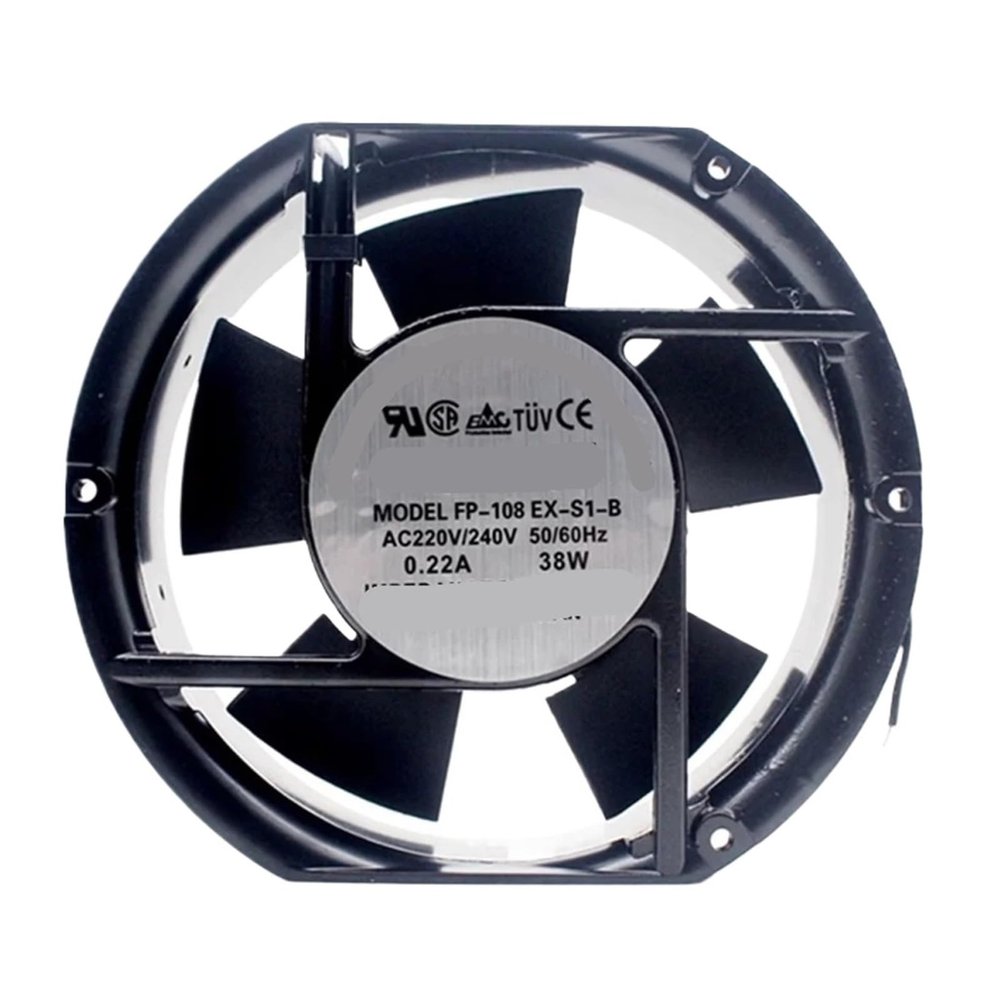 FP-108EX-S1-B 0.22A 38W 220V Cooling Fan