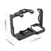 Compatible for PULUZ Video Camera Cage for Sony FX30 FX3, Metal Rabbit Cage Stabilizer Rig with Wooden Handgrip(Only Stabilizer Cage) view 3