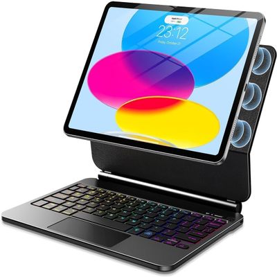 ALIWLHOF Keyboard Case for iPad (A16) 11th Generation 11 inch 2025&10th Gen 10.9 inch 2022 Backlit Magic-Style Keyboard with Multi-Touch Trackpad  Floating Cantilever Stand  Magnetic Case for iPad