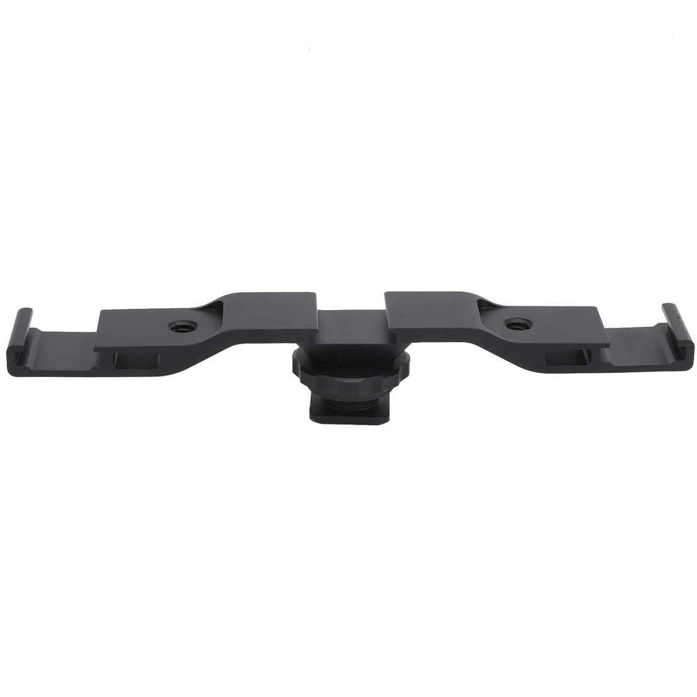 Cufaee Cold Shoe Extension Mount, Cold Shoe Bracket Flash, Cold Shoe Bracket for Camera, Fill Light, Microphone