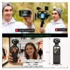 5K Handheld Vlogging Camera,WiFi Pocket Action Camera with stabilization,270 auto-Rotating Wide-Angle,Rotating Touchscreen WiFi face Recognition,for Traval,YouTube Camcorder and vlogging (128gb) view 4