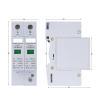 AC 2P House Surge Protector Protection Protective Low-Voltage Arrester Device 20KA-40KA 385V view 3