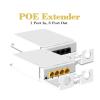 4-Port Gigabit Extender 1 in 3 Out PoE Repeater 1000Mbps view 2